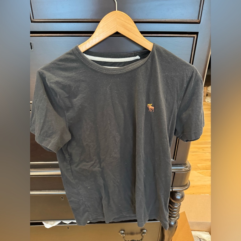 Abercrombie  t shirt size M black men's